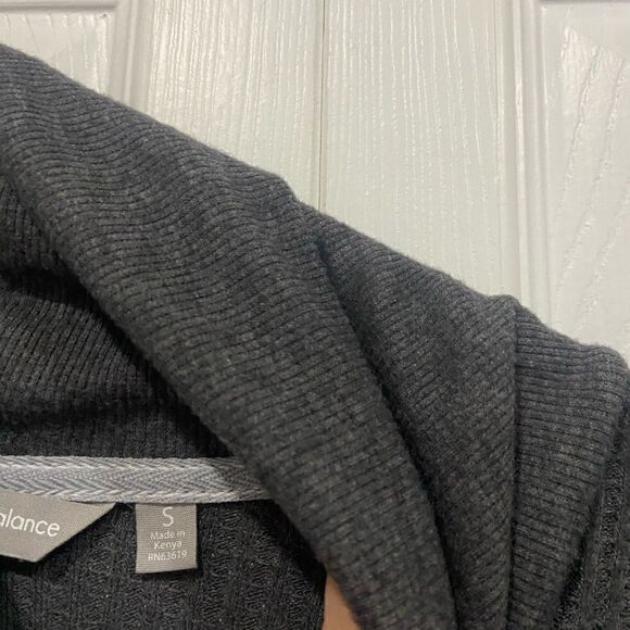 Harmony Balance NWT women’s long sleeve turtleneck gray cardigan size small​​ - Picture 4 of 11